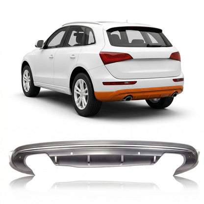 Heckstoßstange Diffusor mit PDC Silbergrau passend für Audi Q5 8R 2009-2017