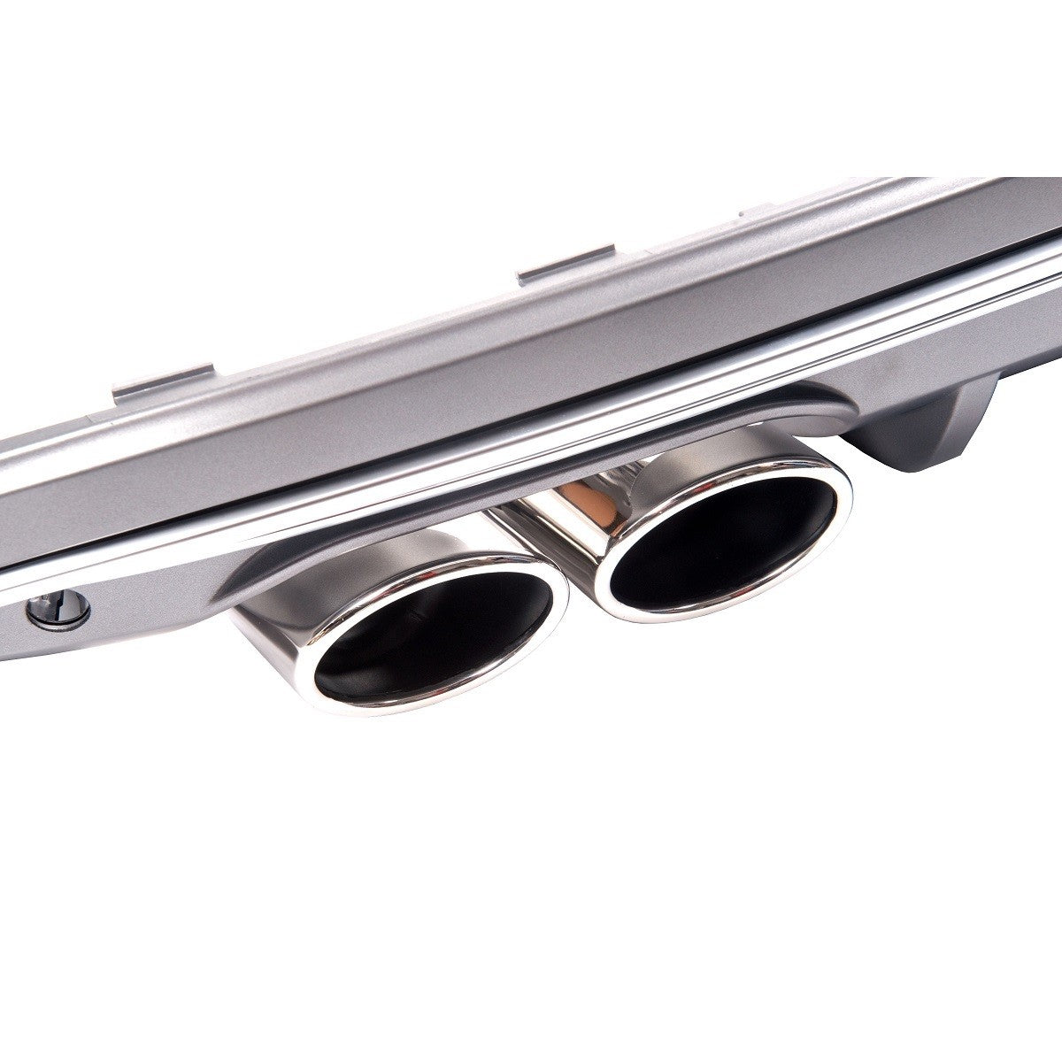 Heckstoßstange Diffusor mit PDC Silbergrau passend für Audi Q5 8R 2009-2017