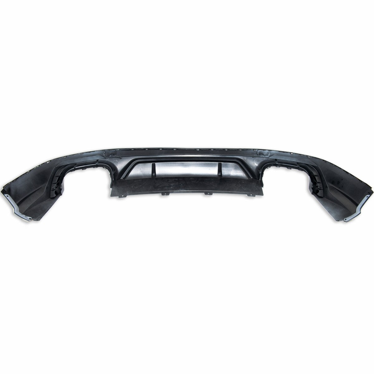 Heckstoßstange Diffusor & schwarze Auspuffendrohre passend für Audi Q5 FY 2017-2024