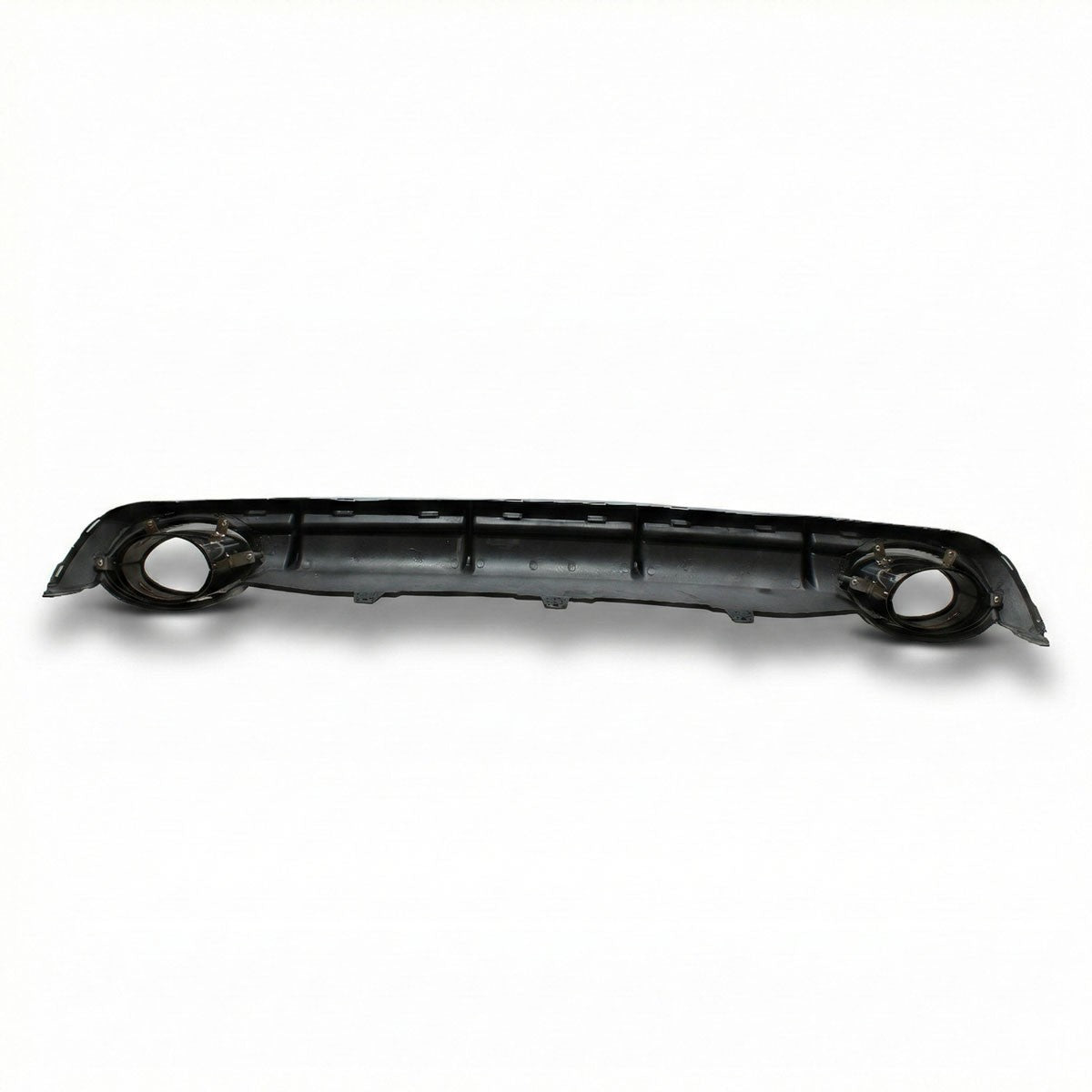 Heckstoßstange Diffusor Hochglanz Silber passend für Audi A6 C7 4G 2011-2015