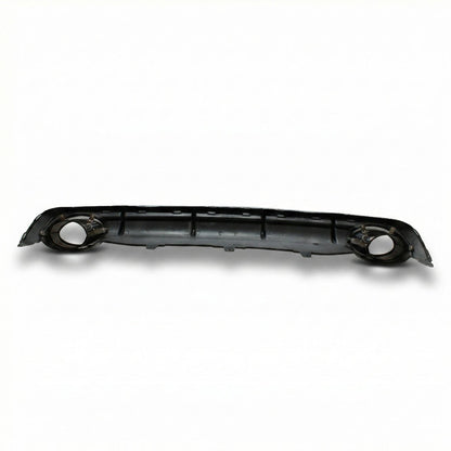 Heckstoßstange Diffusor Hochglanz Silber passend für Audi A6 C7 4G 2011-2015