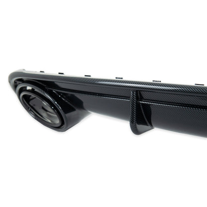 Heckstoßstange Diffusor Carbon-Optik passend für Audi A7 4G Sportback 2011-2014