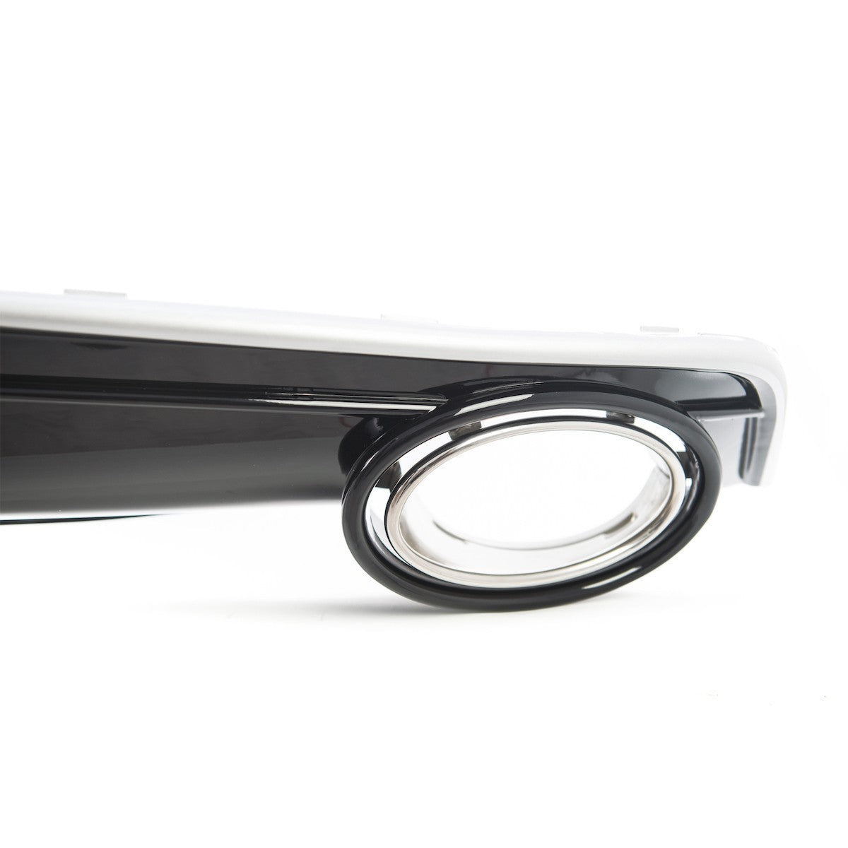 Heckstoßstange Diffusor Hochglanz Schwarz passend für Audi A7 (4G) Sportback 2015-2017