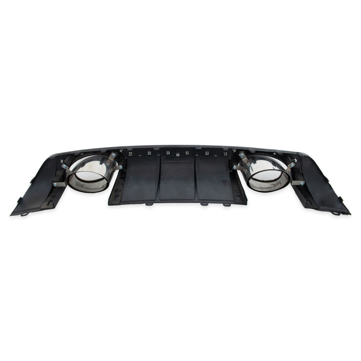 Heckstoßstange Diffusor Silber & Hochglanz Schwarz passend für Audi TT FV 8S 2014-2018