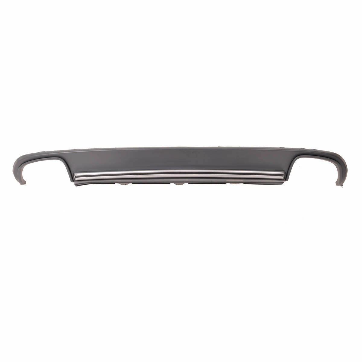 Heckdiffusor Silbergrau passend für Audi A4 B8 8K Limousine Avant 2007-2011