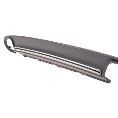 Heckdiffusor Silbergrau passend für Audi A4 B8 8K Limousine Avant 2007-2011