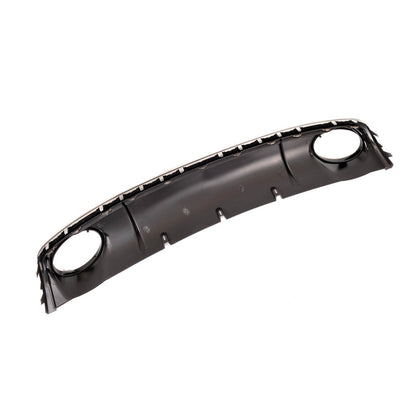 Heckdiffusor Silber Hochglanz Schwarz passend für Audi A4 B8 8K 2011-2015