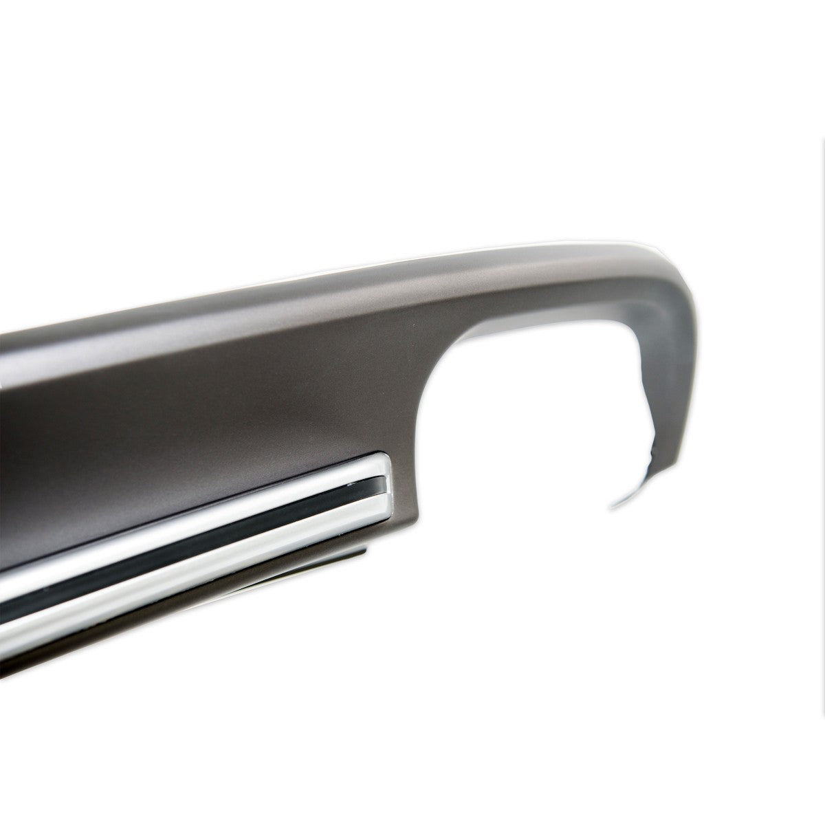 Sport Heckspoiler Diffusor mit Rohren passend für Audi A6 C7 2011-2015