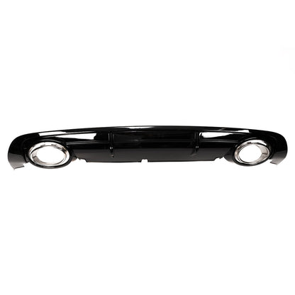 Heckdiffusor Hochglanz Schwarz passend für Audi A6 C6 4F 2008-2011