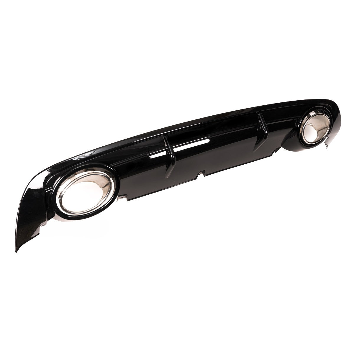 Heckdiffusor Hochglanz Schwarz passend für Audi A6 C6 4F 2008-2011