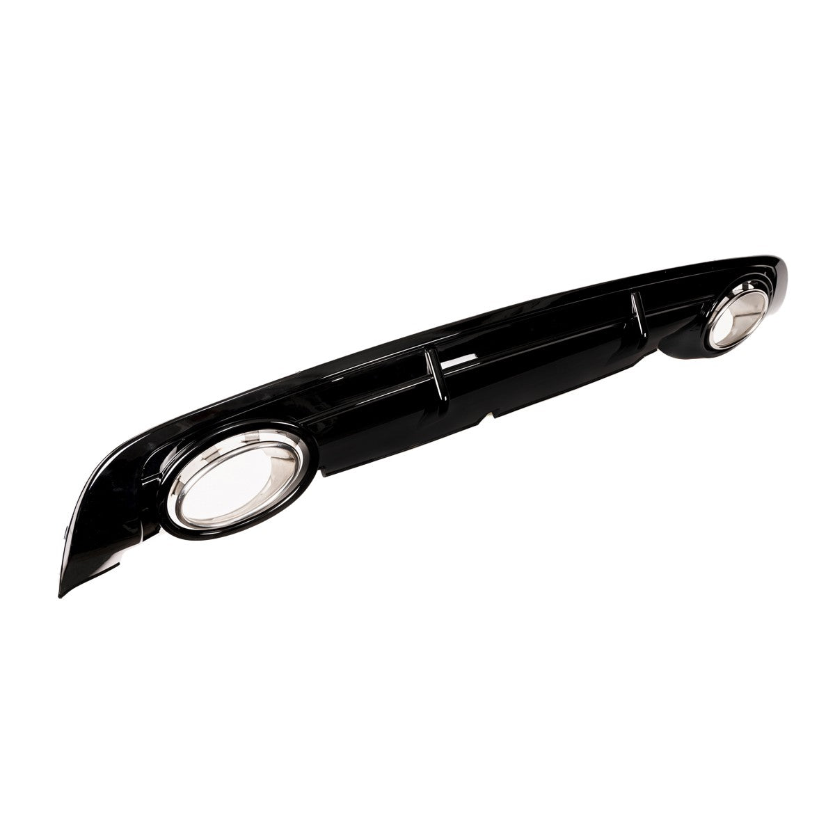 Heckdiffusor Hochglanz Schwarz passend für Audi A6 C6 4F 2008-2011