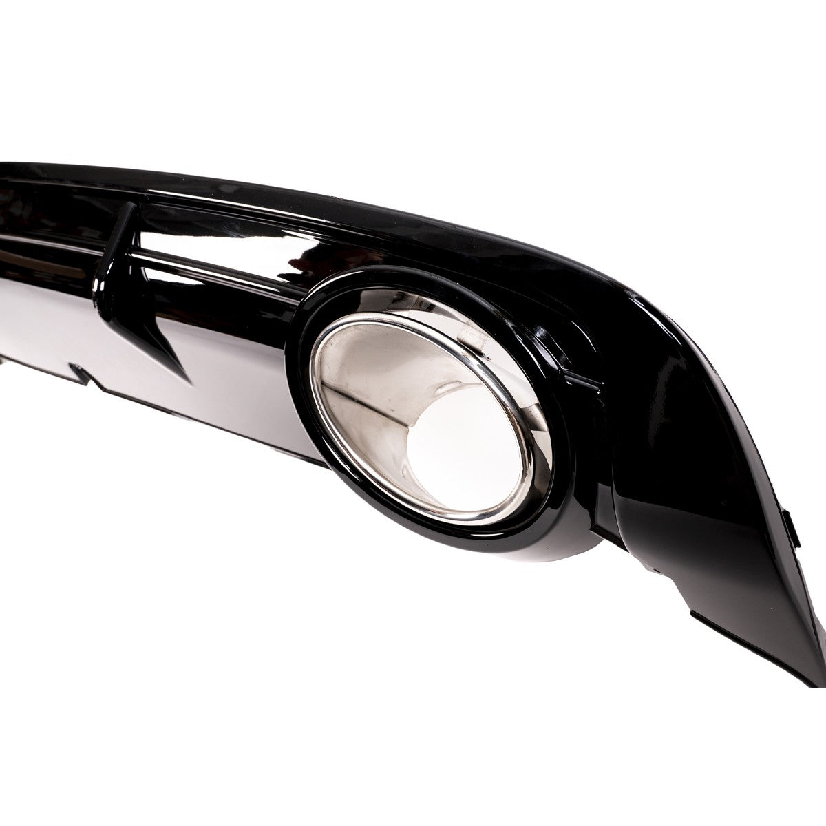 Heckdiffusor Hochglanz Schwarz passend für Audi A6 C6 4F 2008-2011