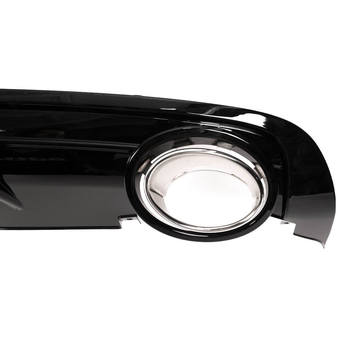 Heckdiffusor Hochglanz Schwarz passend für Audi A6 C6 4F 2008-2011