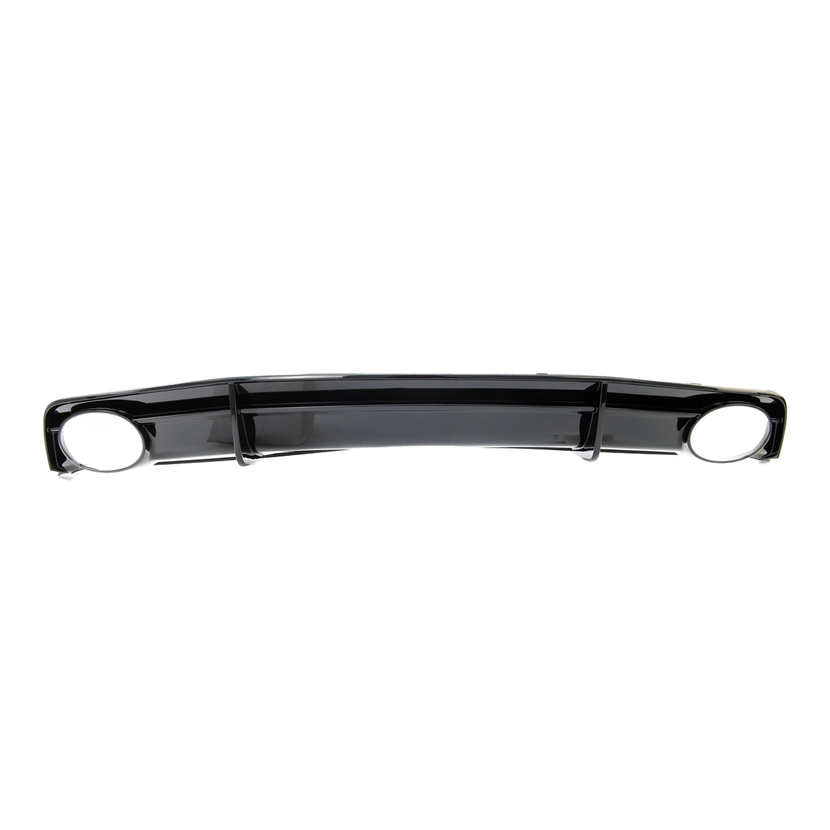 Sport Heckspoiler Diffusor Schwarz Endrohre passend für Audi A7 (4G) Sportback Facelift 2016-2018
