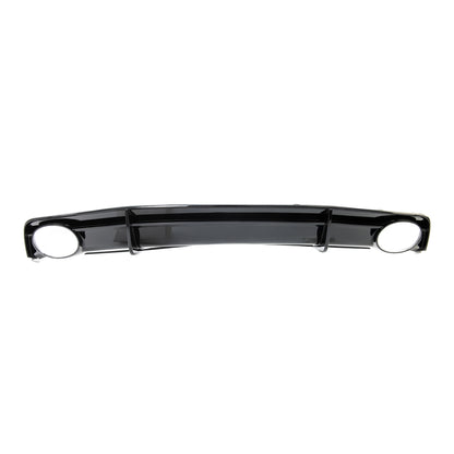 Sport Heckspoiler Diffusor Schwarz Endrohre passend für Audi A7 (4G) Sportback Facelift 2016-2018