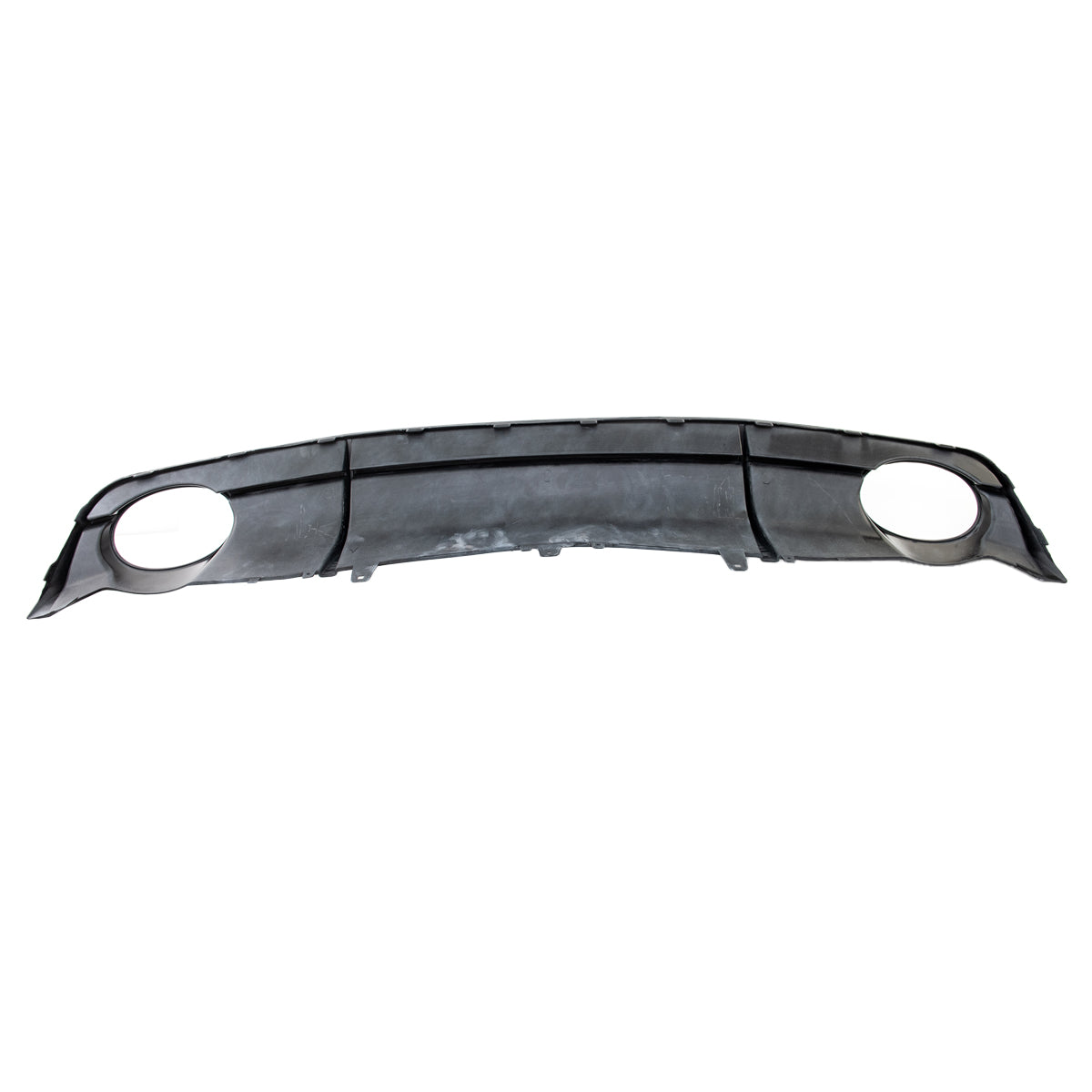 Sport Heckspoiler Diffusor Schwarz Endrohre passend für Audi A7 (4G) Sportback Facelift 2016-2018