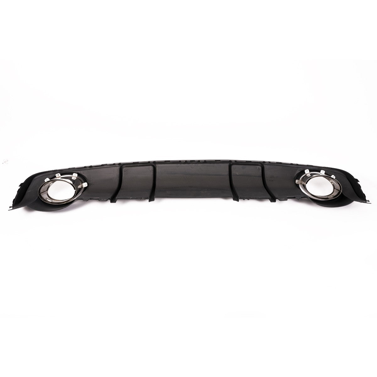 Heckstoßstange Diffusor Hochglanz Schwarz passend für Audi A4 B9 8W 2015-2019