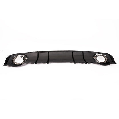 Heckstoßstange Diffusor Hochglanz Schwarz passend für Audi A4 B9 8W 2015-2019