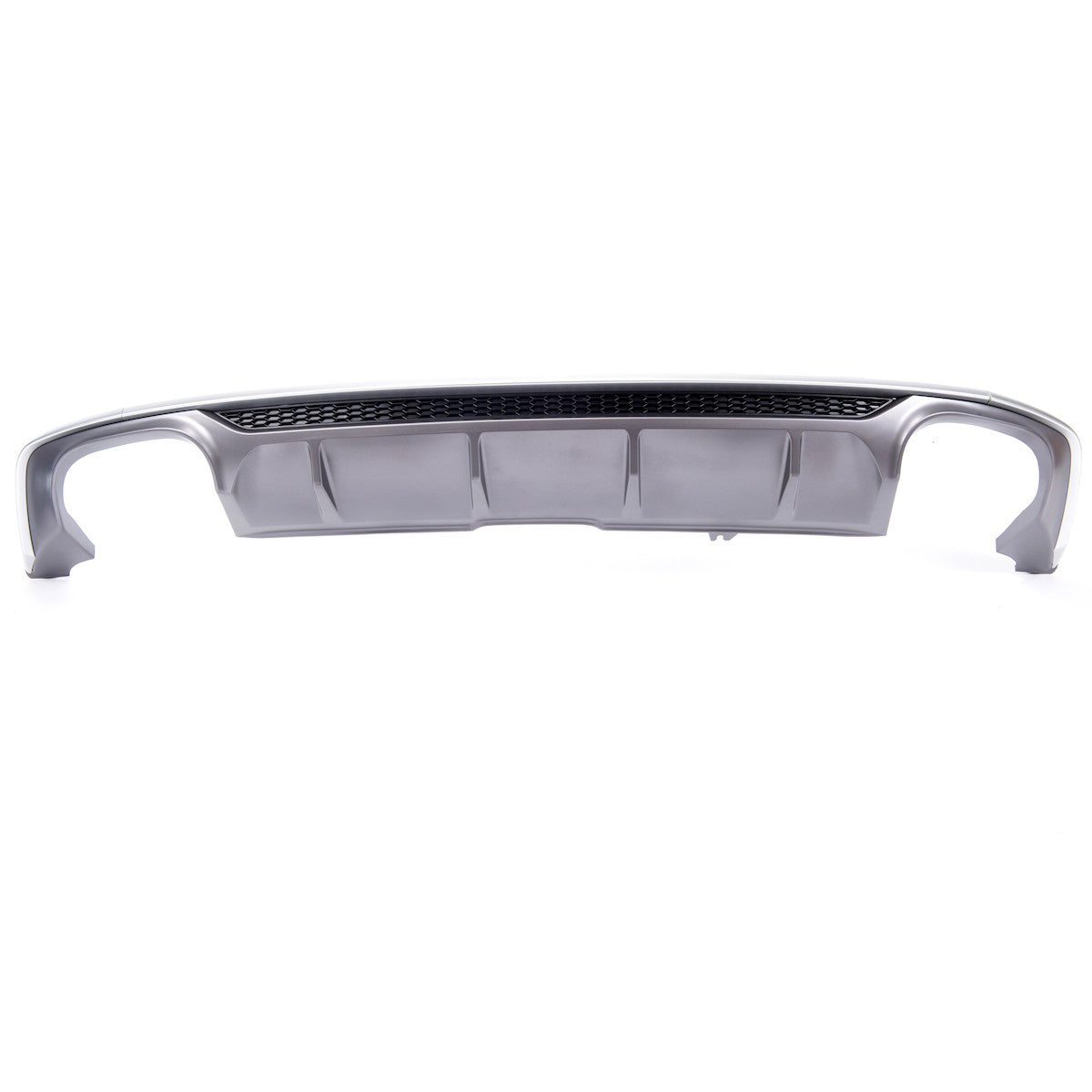 Heckstoßstange Diffusor Silbergrau passend für Audi A5 F5 2016-2020