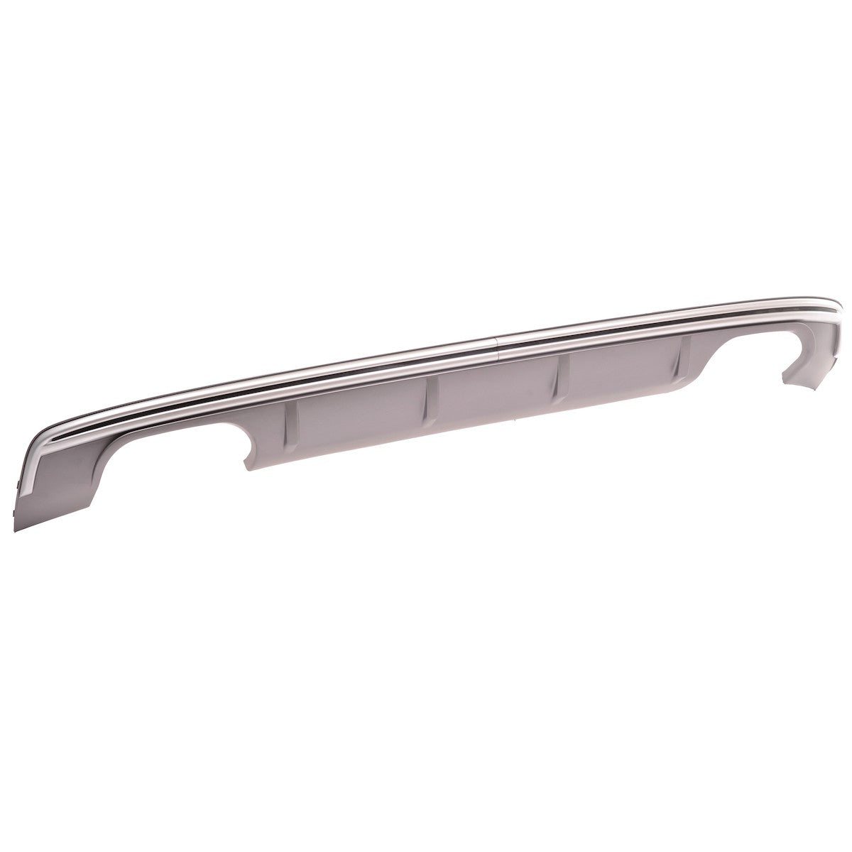 Heckdiffusor Silbergrau passend für Audi A3 8V Sportback 2013-2015