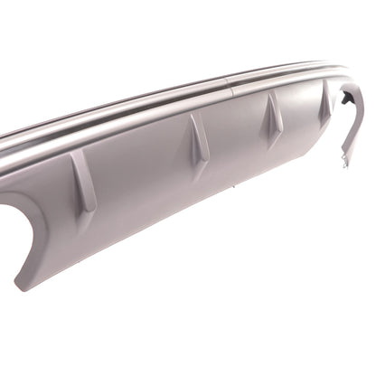 Heckdiffusor Silbergrau passend für Audi A3 8V Sportback 2013-2015