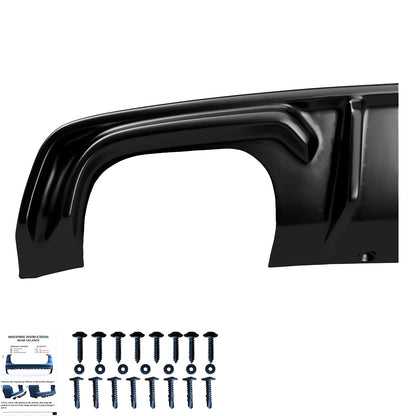 Heckstoßstange Diffusor Hochglanz Schwarz passend für Audi S3 Limousine 8V 2013-2016