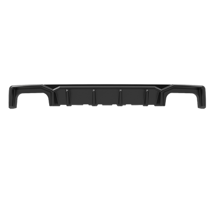 Heckstoßstange Diffusor Hochglanz Schwarz passend für Audi S6 C8 (Limousine-Avant) 2019+