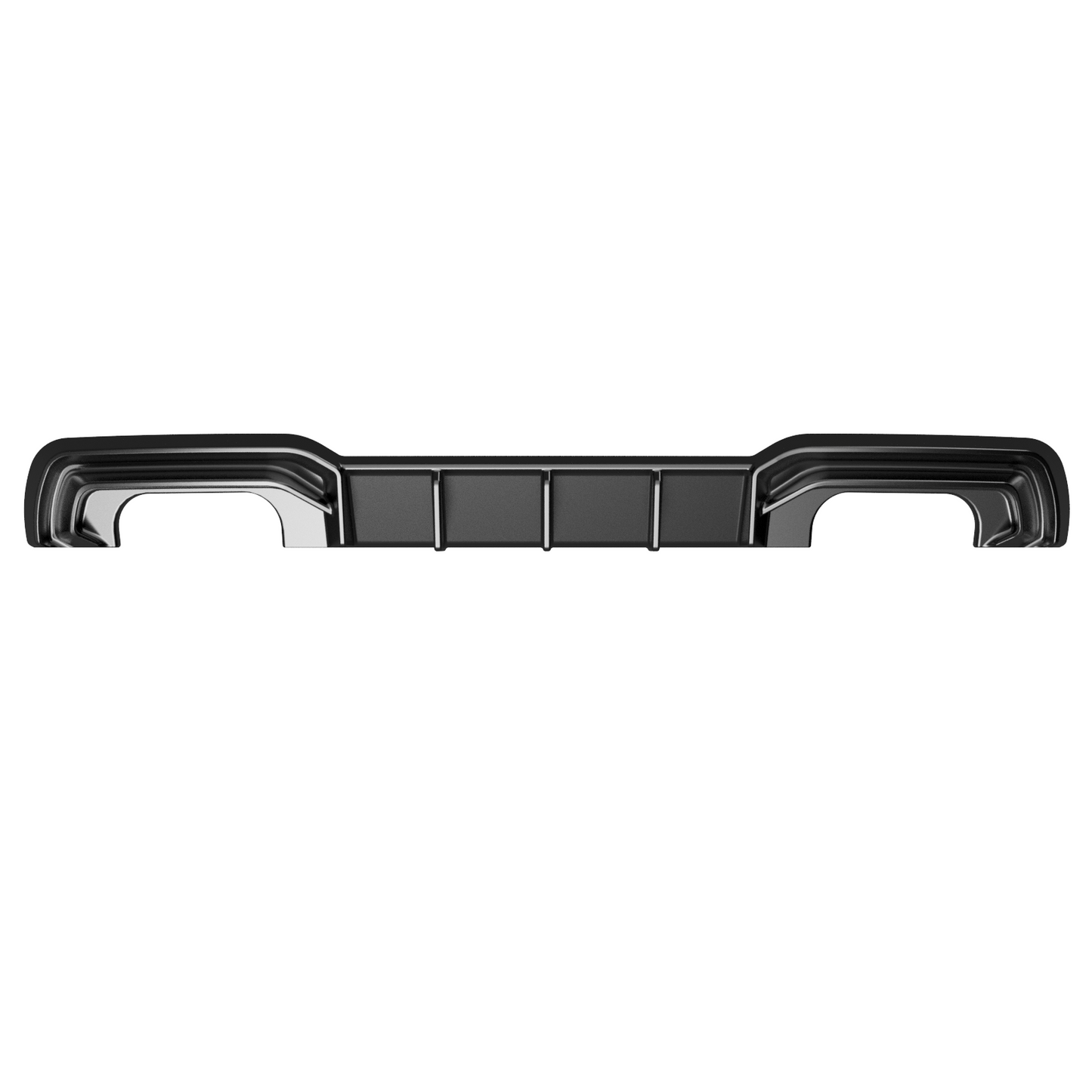 Heckdiffusor passend für Audi S3 Sportback 8V Facelift 2016-2020 Hochglanz Schwarz