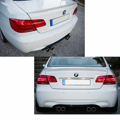 Heck Diffusor passend für BMW 3er E92 E93 Coupé Cabrio 2007-2013