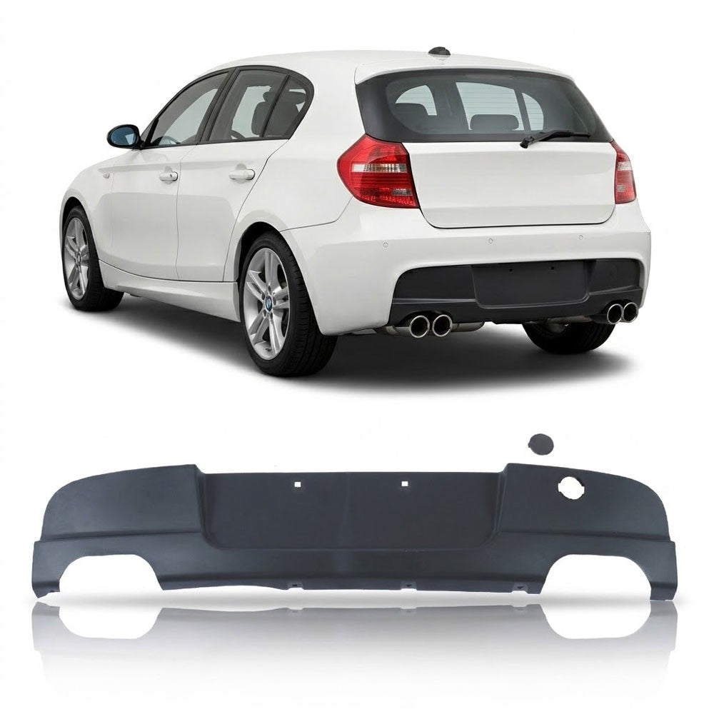 Heckstoßstange Diffusor passend für BMW 1er E81 E87 Schrägheck 2004-2011