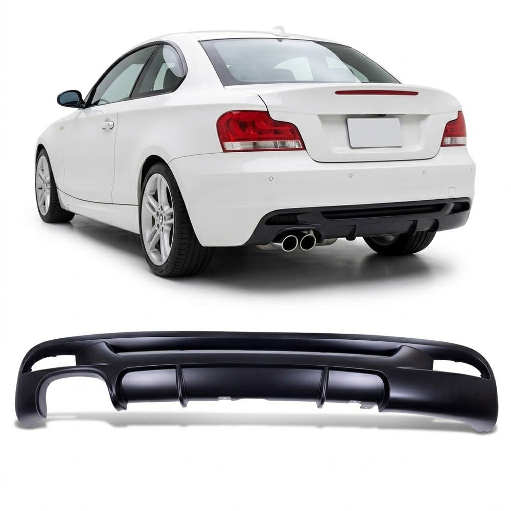 Heckstoßstange Diffusor passend für BMW 1er E82 E88 2007-2013
