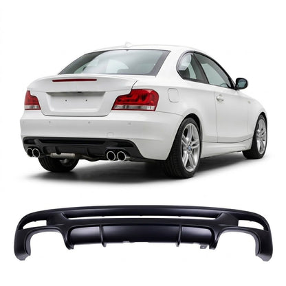 Heckstoßstange Diffusor passend für BMW 1er E82 E88 2007-2013