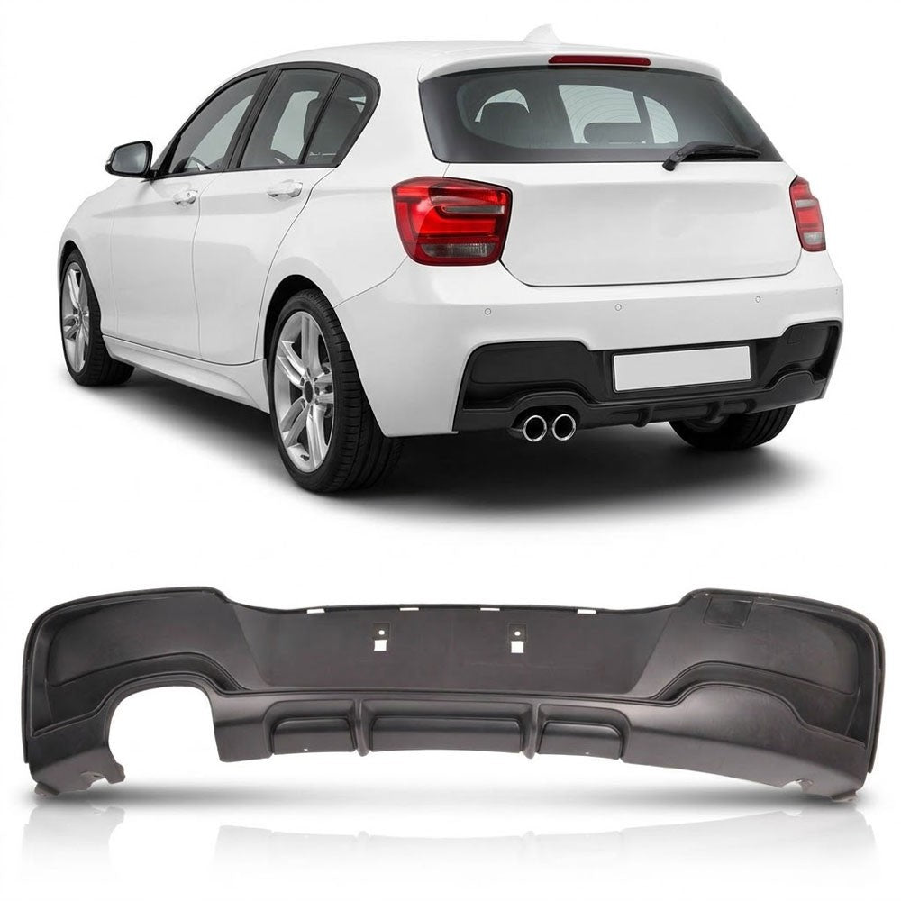 Heckstoßstange Diffusor passend für BMW 1er F20 F21 Hatchback 2011-2015