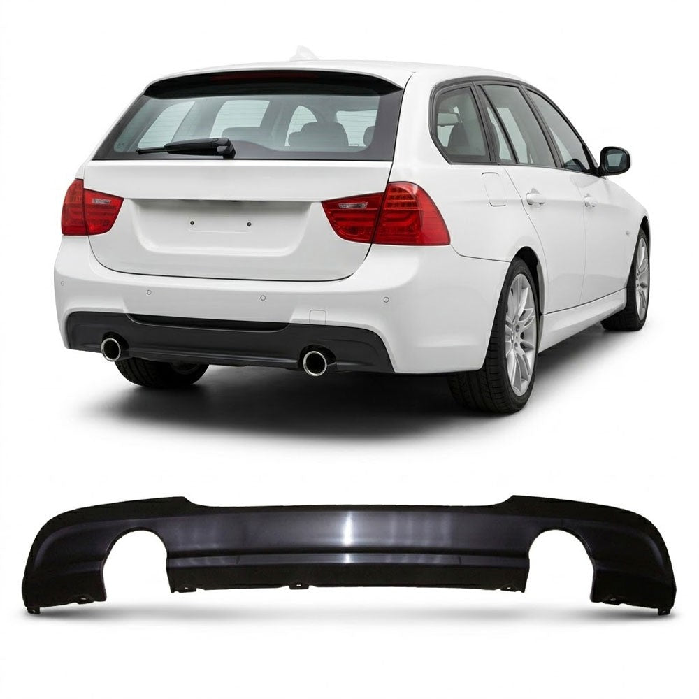 Heckstoßstange Diffusor passend für BMW 3er E90 E91 2005-2011