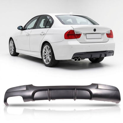 Heckstoßstange Diffusor passend für BMW 3er E90 E91 Limousine Touring 2005-2011