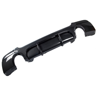 Heckstoßstange Diffusor Carbon-Optik passend für BMW 3er E92 E93 2006-2013