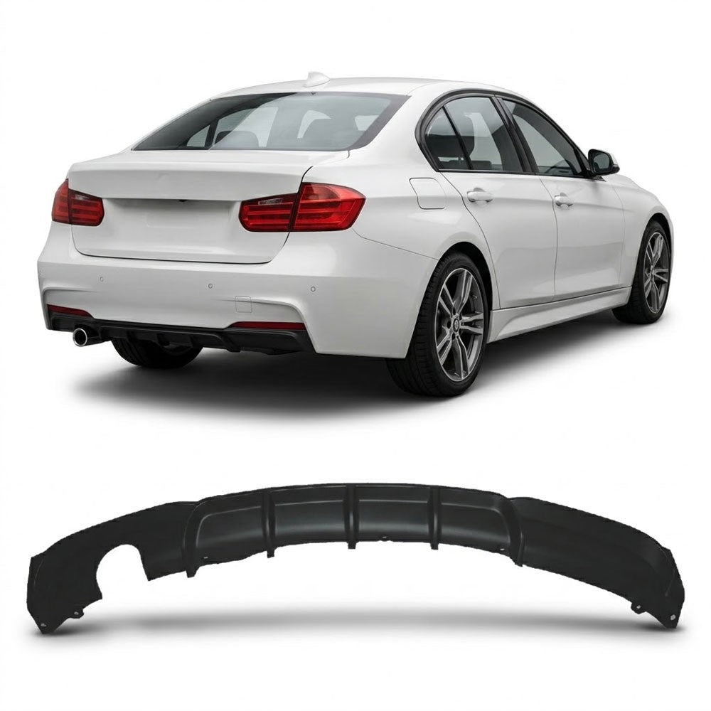 Heckstoßstange Diffusor Single Links passend für BMW 3er F30 F31 2012-2018