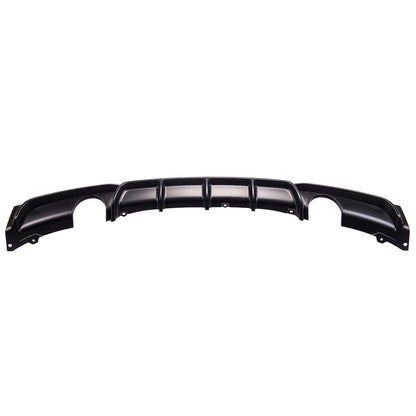 Heckstoßstange Diffusor Matt Schwarz passend für BMW 3er F30 F31 2011-2018