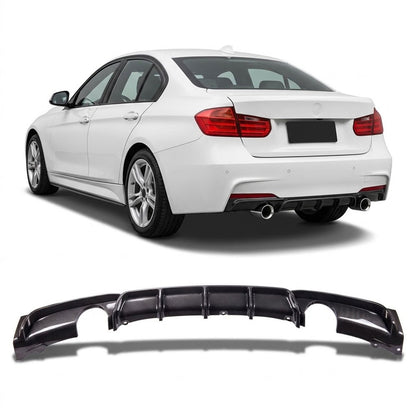 Heckstoßstange Diffusor Carbon-Optik passend für BMW 3er F30 F31 2011-2018