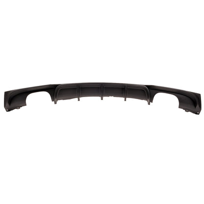 Heckstoßstange Diffusor Matt Schwarz passend für BMW 3er F30 F31 2011-2018