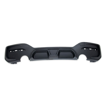Sport Heckstoßstange Diffusor Matt Schwarz passend für BMW 1er F20 F21 2015-2019