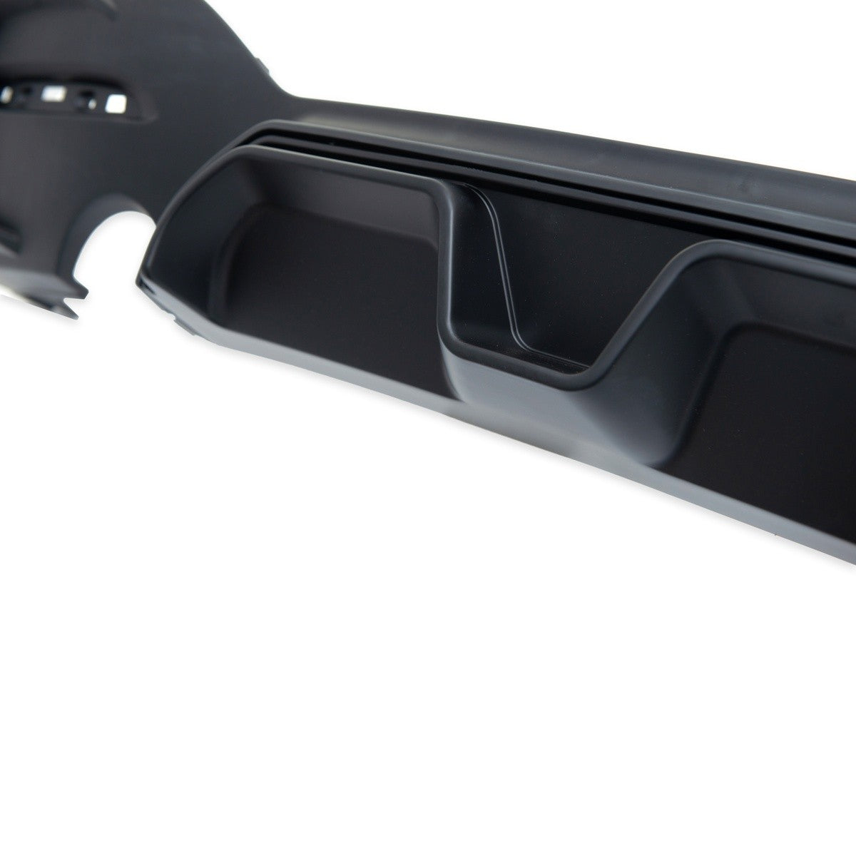 Sport Heckstoßstange Diffusor Matt Schwarz passend für BMW 1er F20 F21 2015-2019