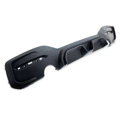 Sport Heckstoßstange Diffusor Matt Schwarz passend für BMW 1er F20 F21 2015-2019