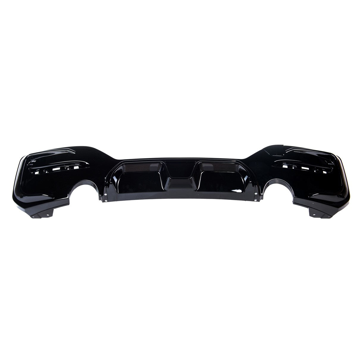 Heckstoßstange Diffusor Hochglanz Schwarz passend für BMW 1er F20 F21 2015-2019