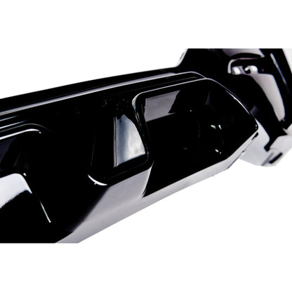 Heckstoßstange Diffusor Hochglanz Schwarz passend für BMW 1er F20 F21 2015-2019