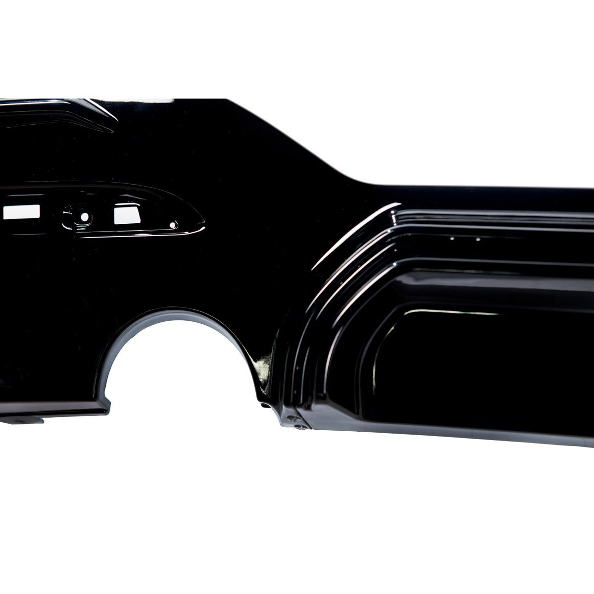 Heckstoßstange Diffusor Hochglanz Schwarz passend für BMW 1er F20 F21 2015-2019
