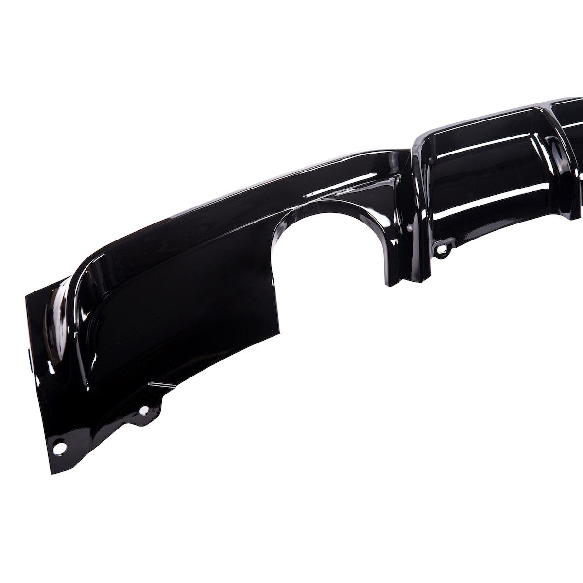 Heckstoßstange Diffusor Hochglanz Schwarz passend für BMW 3er F30 F31 2011-2018