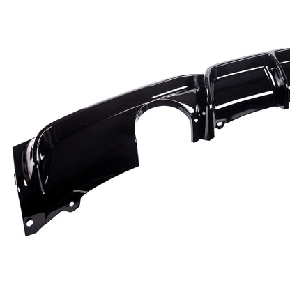 Heckstoßstange Diffusor Hochglanz Schwarz passend für BMW 3er F30 F31 2011-2018