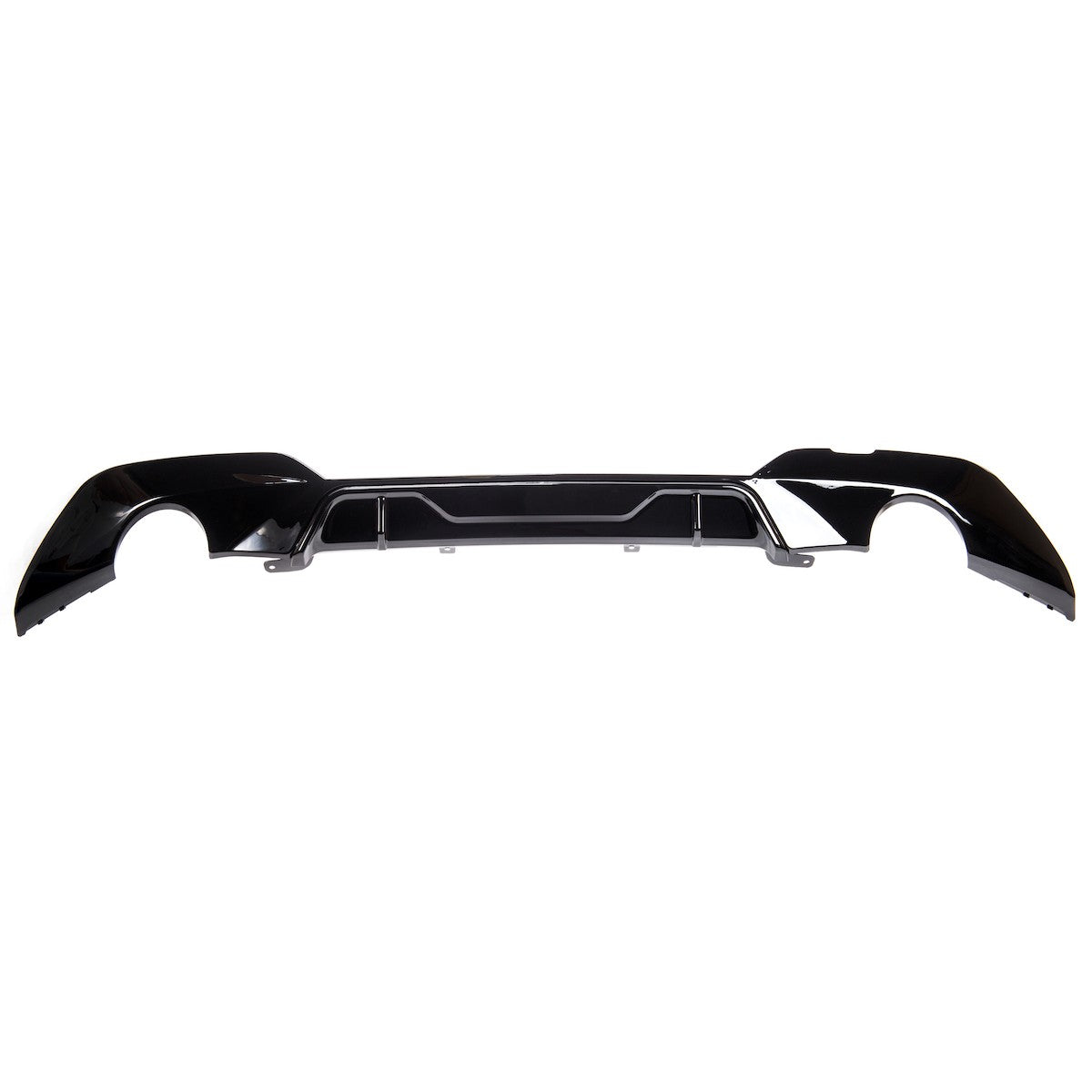 Heckdiffusor Hochglanz Schwarz passend für BMW 3er G20 G21 2019-2022
