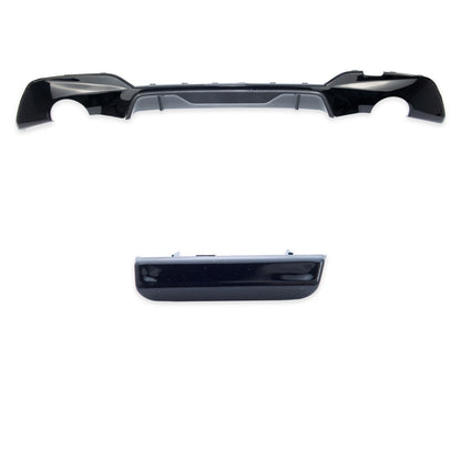 Heckspoiler Diffusor Carbon-Optik passend für BMW 3er 2019-2022